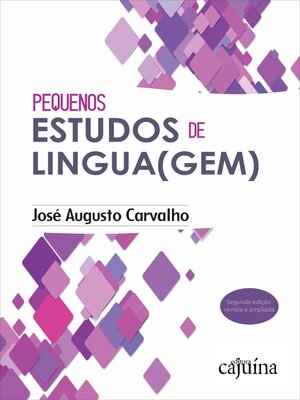 cover image of Pequenos estudos de lingua(gem)